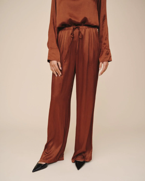 Bella Dahl Easy Pleated Wide Leg Pant