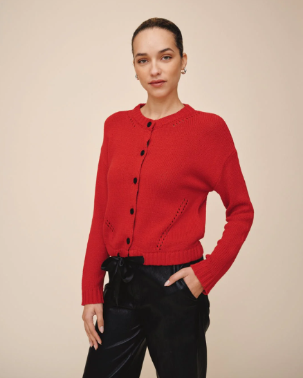 Bella Dahl Tie Waist Cardigan
