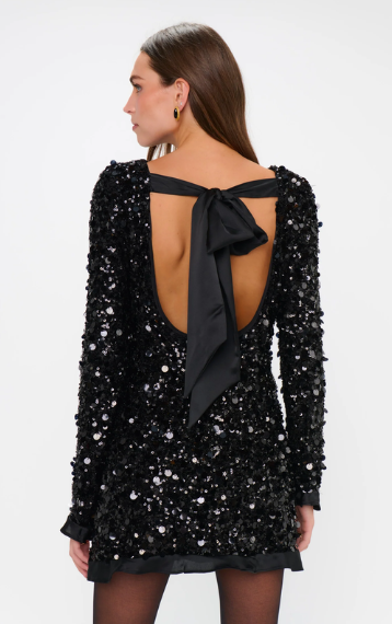 Show Me Your Mumu Maddison Ruffle Sequin Dress