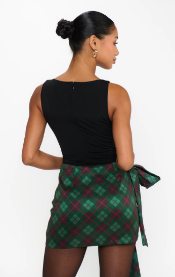 Show Me Your Mumu Iva Bow Skirt