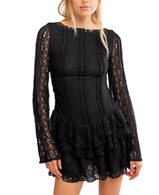 Free People Tabby Lace Mini Dress