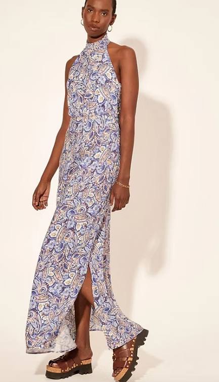 KIVARI Dakota Halter Maxi Dress