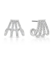 Ettika Glisten Wing Pavé Earrings