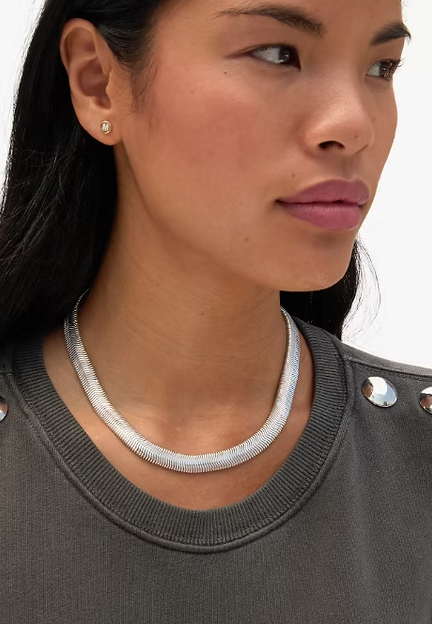 Clare V. Snake Chain Collar