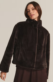 Velvet by Graham & Spencer Sheena Faux Fur Jacket