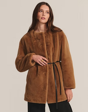 Velvet by Graham & Spencer Marmont Faux Fur Jacket