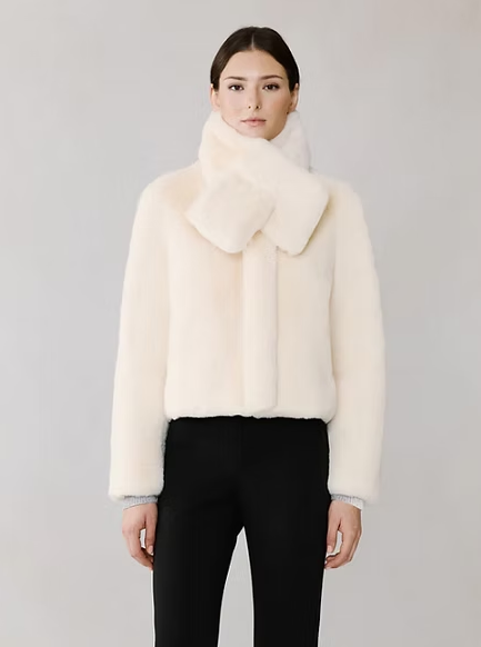 Soia & Kyo Kendell Faux Fur Jacket