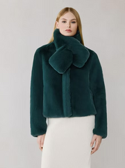 Soia & Kyo Kendell Faux Fur Jacket