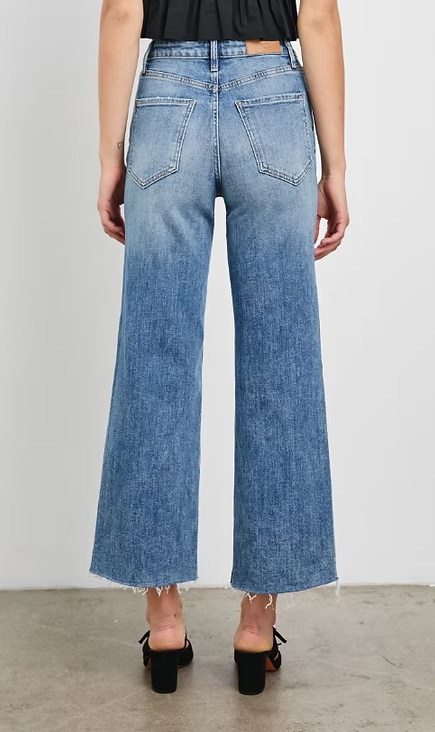 Rails Getty Wide Leg Crop Jean (Tradewind)
