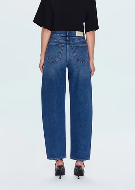 Pistola Wes High Rise Barrel Jean