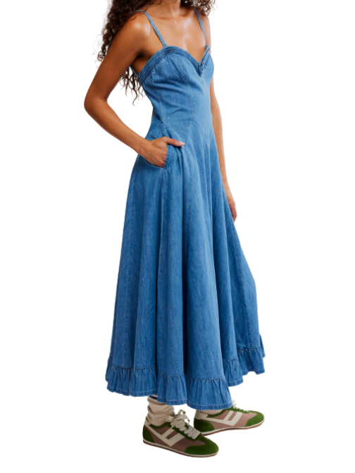 Free People Another Season Midi Dress