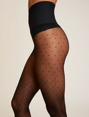 Commando Chic Dot Sheer Tights