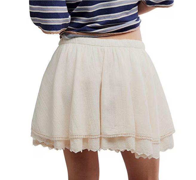 Free People Lady Tulip Mini Skirt