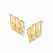 Marlyn Schiff Wing Button Earring