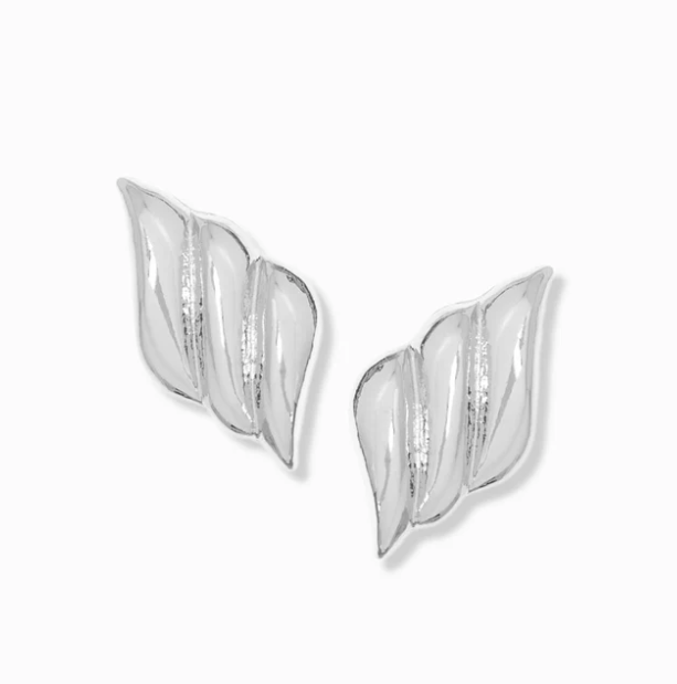 Marlyn Schiff Wing Button Earring