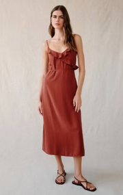 Bella Dahl Ruffle Cami Midi Dress