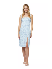 French Connection Echo Crepe Strappy Midi Dress