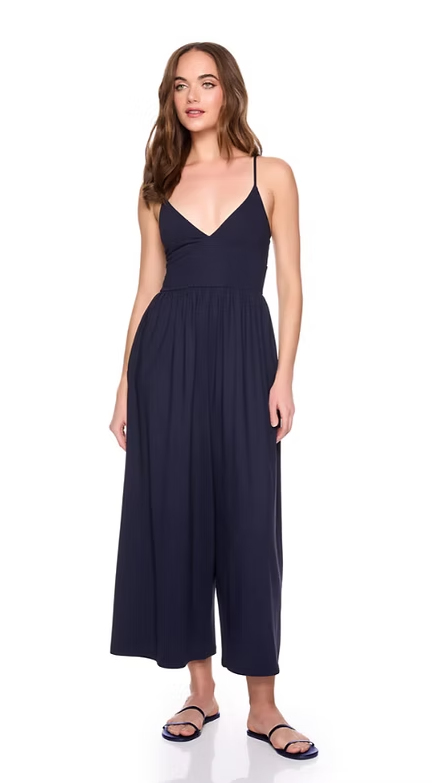 Susana Monaco Slip Top Jumpsuit 24" Inseam