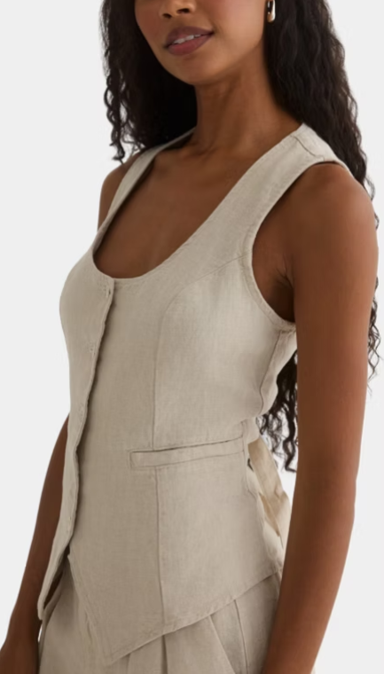 Bella Dahl Scoop Neck Vest