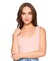 Susana Monaco Ruffle U-Strap Tank 3"