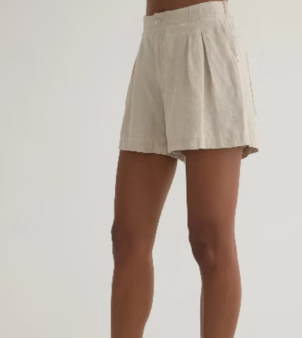 Bella Dahl Double Pleat Short
