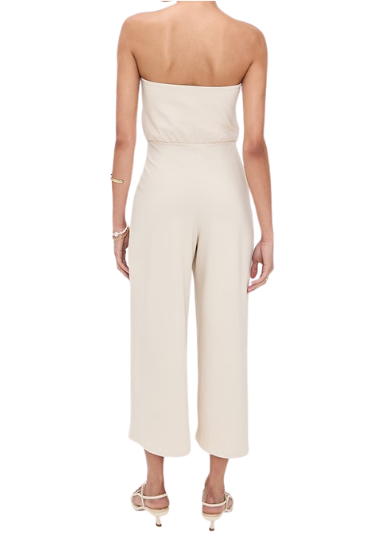 Susana Monaco Blouson Tube Jumpsuit 24" Inseam