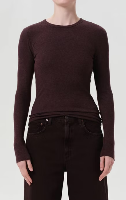 AGOLDE Delphi Slim Tee