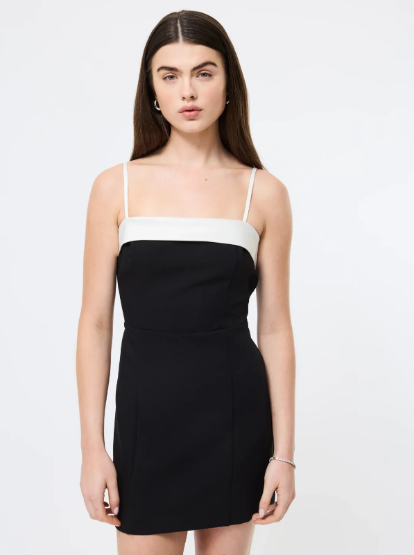 French Connection Azra Twill Sleeveless Mini Dress
