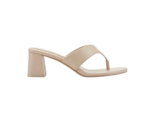 Marc Fisher Arcee Block Heel Thong Sandal