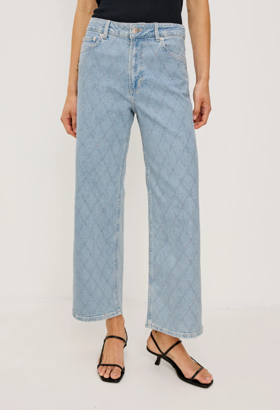 Rails Getty Crop Wide Leg Jean