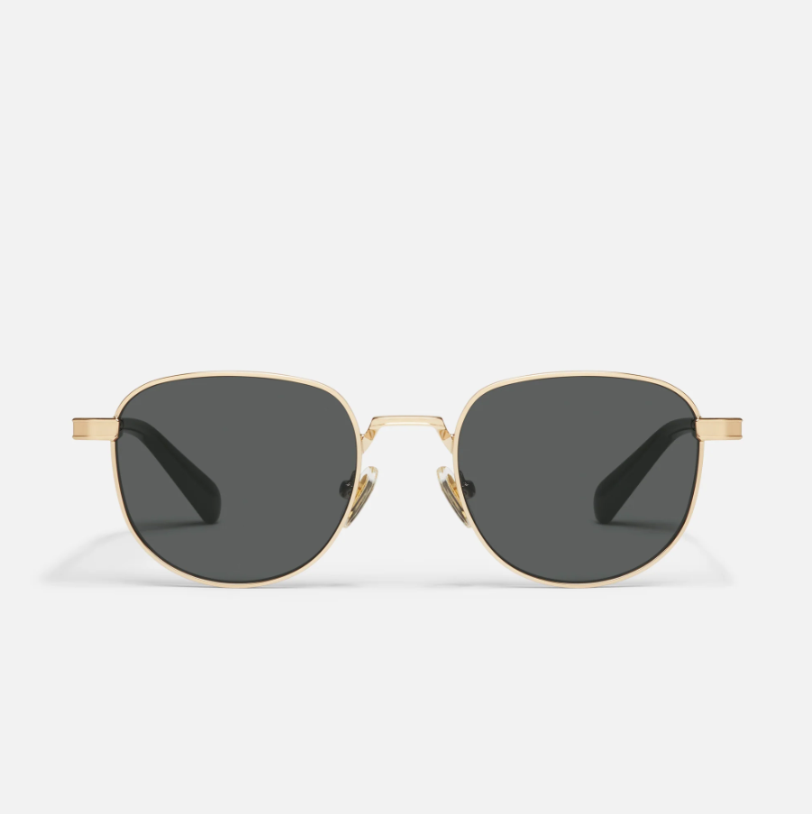 QUAY Born Ready Retro Round Sunglasses