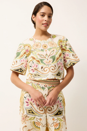 Marie Oliver Drew Top