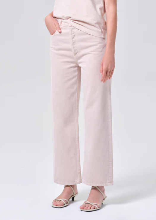AGOLDE Ren High Rise Wide Leg Jean (Foundation)