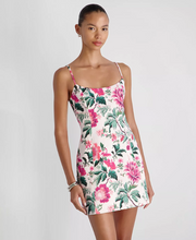 French Connection York Satin Christa Floral Mini Dress
