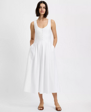 French Connection Cotton Sateen Midi Dress