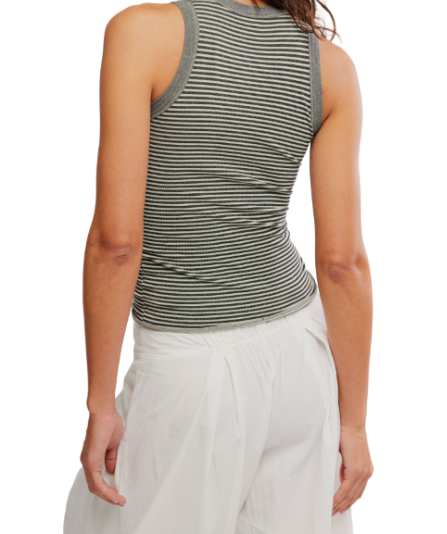 Free People So Soft Seamless Stripe Tank