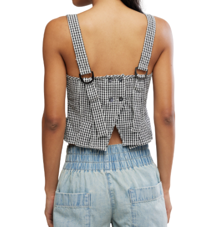 Free People Sunfaded Top