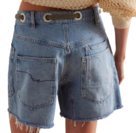 Free People Moxie Barrel Shorts