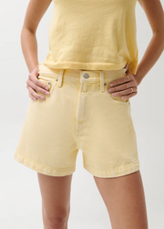 Pistola Saige High Rise A-Line Short (Yellow)