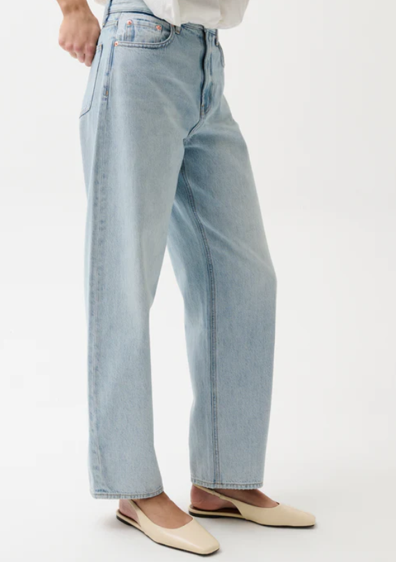 Pistola Wes High Rise Barrel Jean (Waves)
