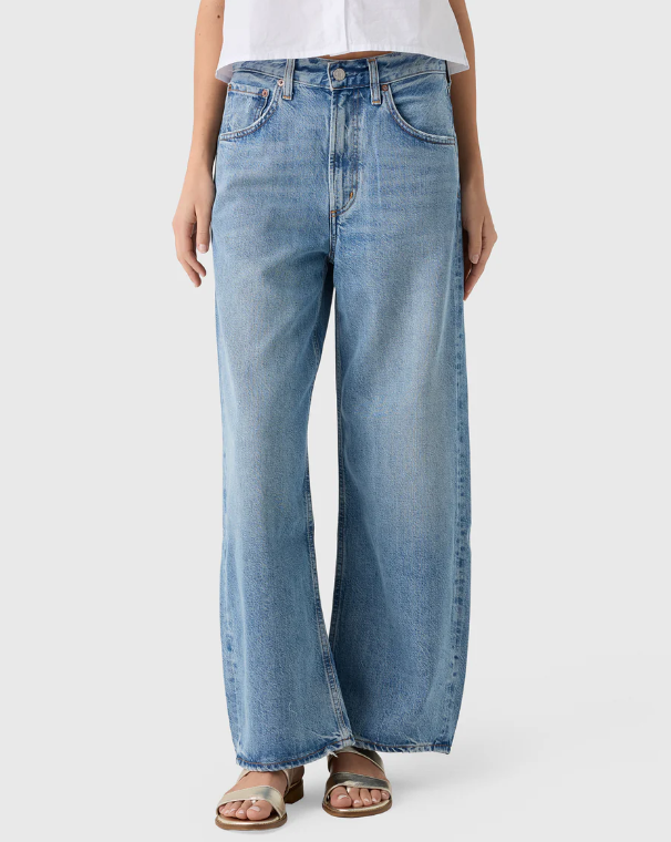 AGOLDE Low Curve Jean Crop Jean (Reset)