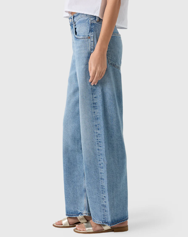 AGOLDE Low Curve Jean Crop Jean (Reset)