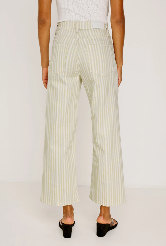 Rails Getty Crop Wide Leg Jean (Malibu Stripe)