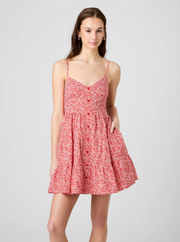 French Connection Blaire Cotton Agnes Floral Mini Dress