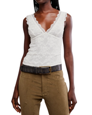 Free People Loved You First Lace Cami