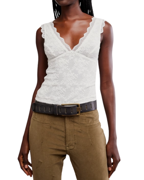 Free People Loved You First Lace Cami