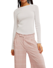 Free People Easy Does It Tee