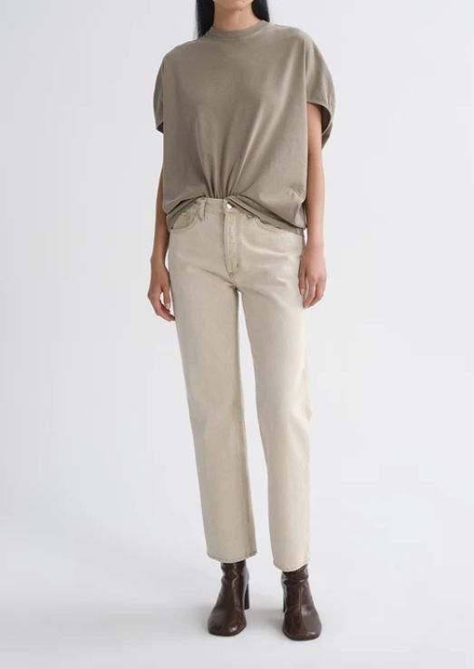 AGOLDE Lana High Rise Vintage Straight Jean (Arena)