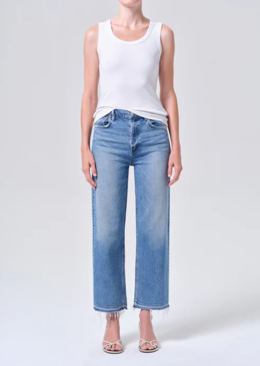 AGOLDE Ren High Rise Wide Leg Jean (Measure)