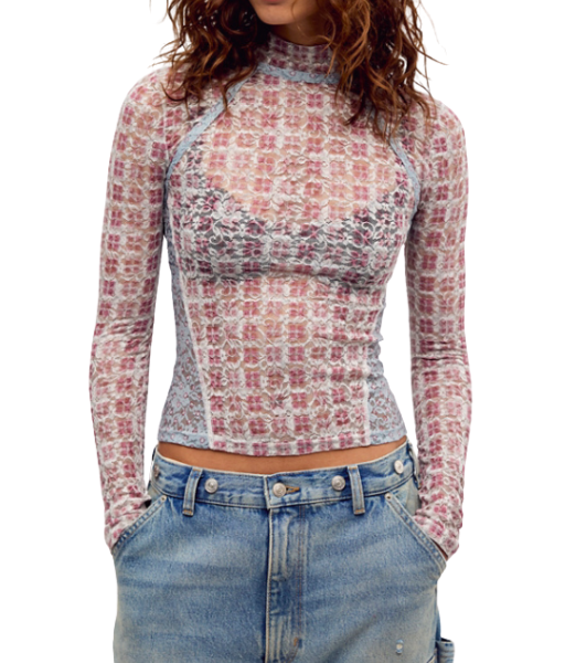 Free People Lyric Longsleeve Tee